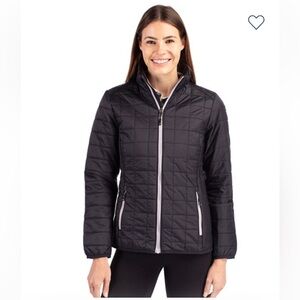 Cutter & Buck Rainier PrimaLoft® Womens Eco Insulated Full Zip Puffer Jacket